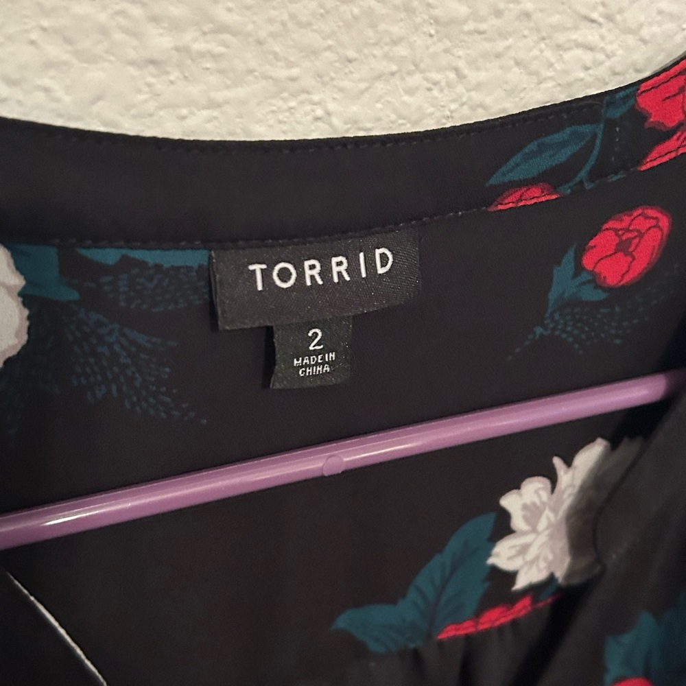 Torrid Georgette Top - Picture 3 of 4